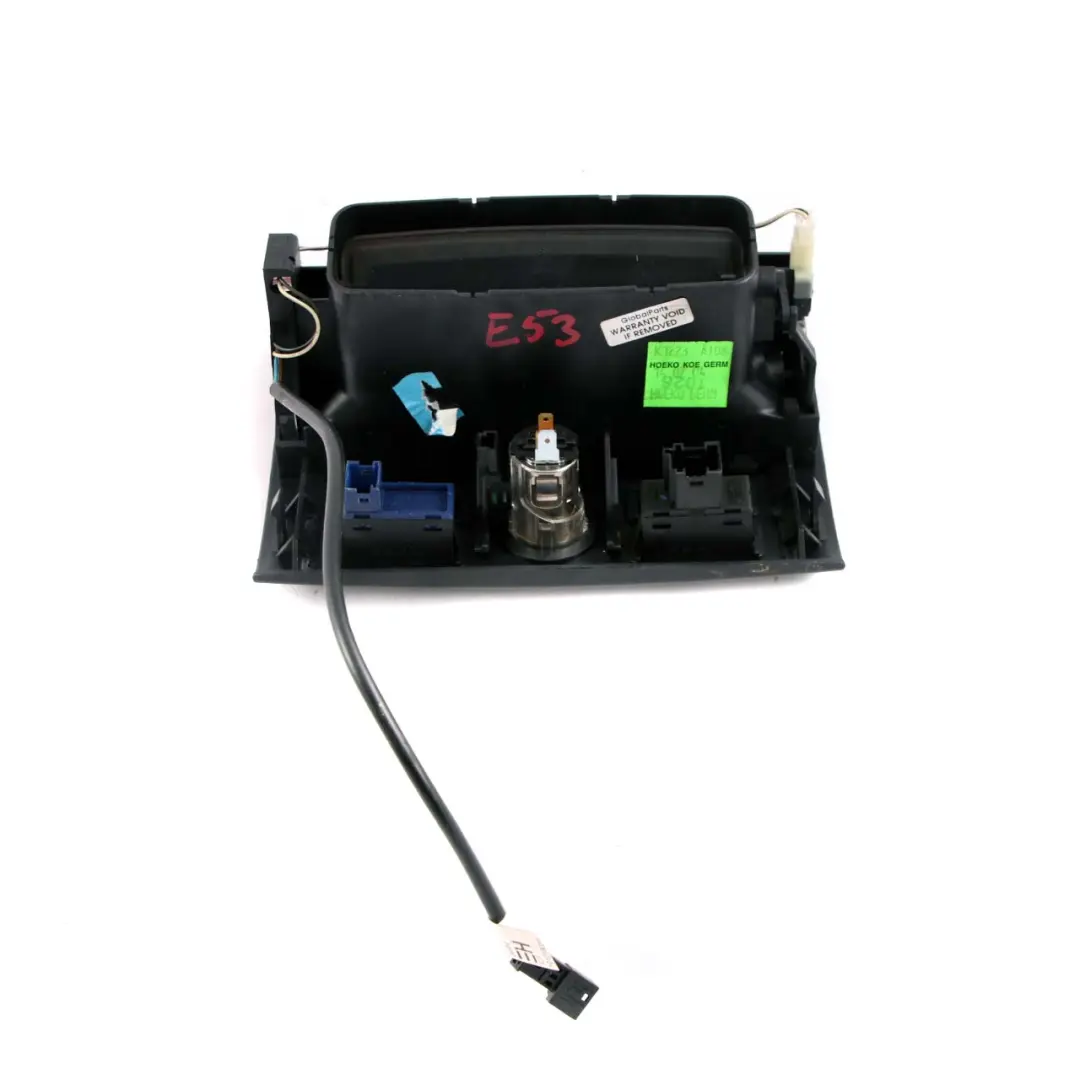 Consola Central Rejilla De Aire Fresco Conducto Trasero Negro para BMW X5 E53 con número de pieza 8370911 BMW X5 E53 Consola Central Rejilla De Aire Fresco Conducto Trasero Negro - SKU 8370911-1 - Número de pieza 8370911