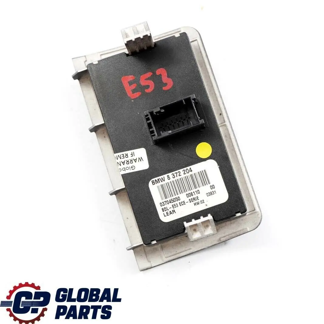 Control Element Light Switch 6131 BMW X5 Series E53 - SKU 8372204 - Part number 8372204