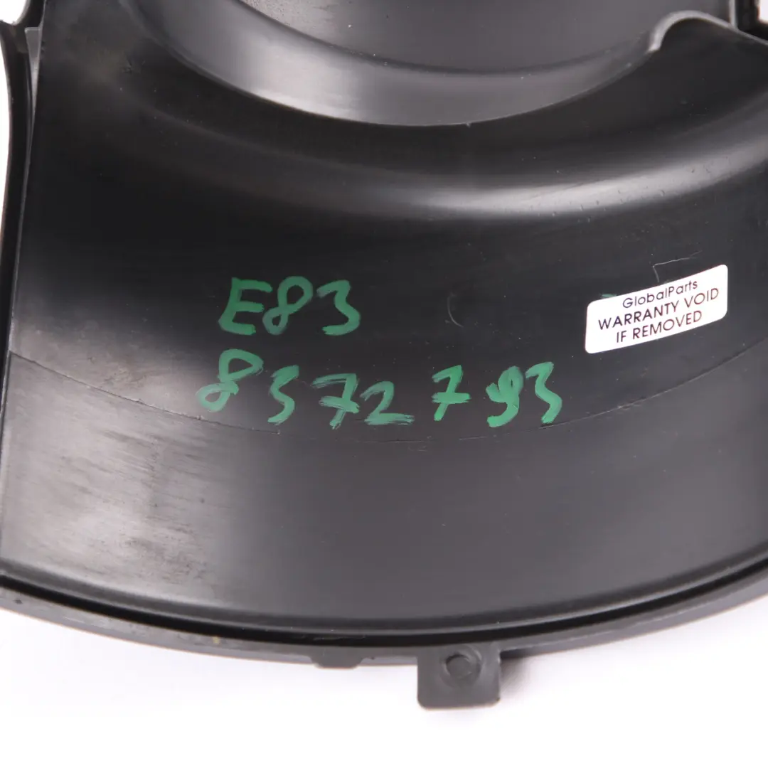 BMW X3 E83 Heater Matrix Box Blower Unit Covering Panel Lid - SKU 8372793 - Part number 8372793