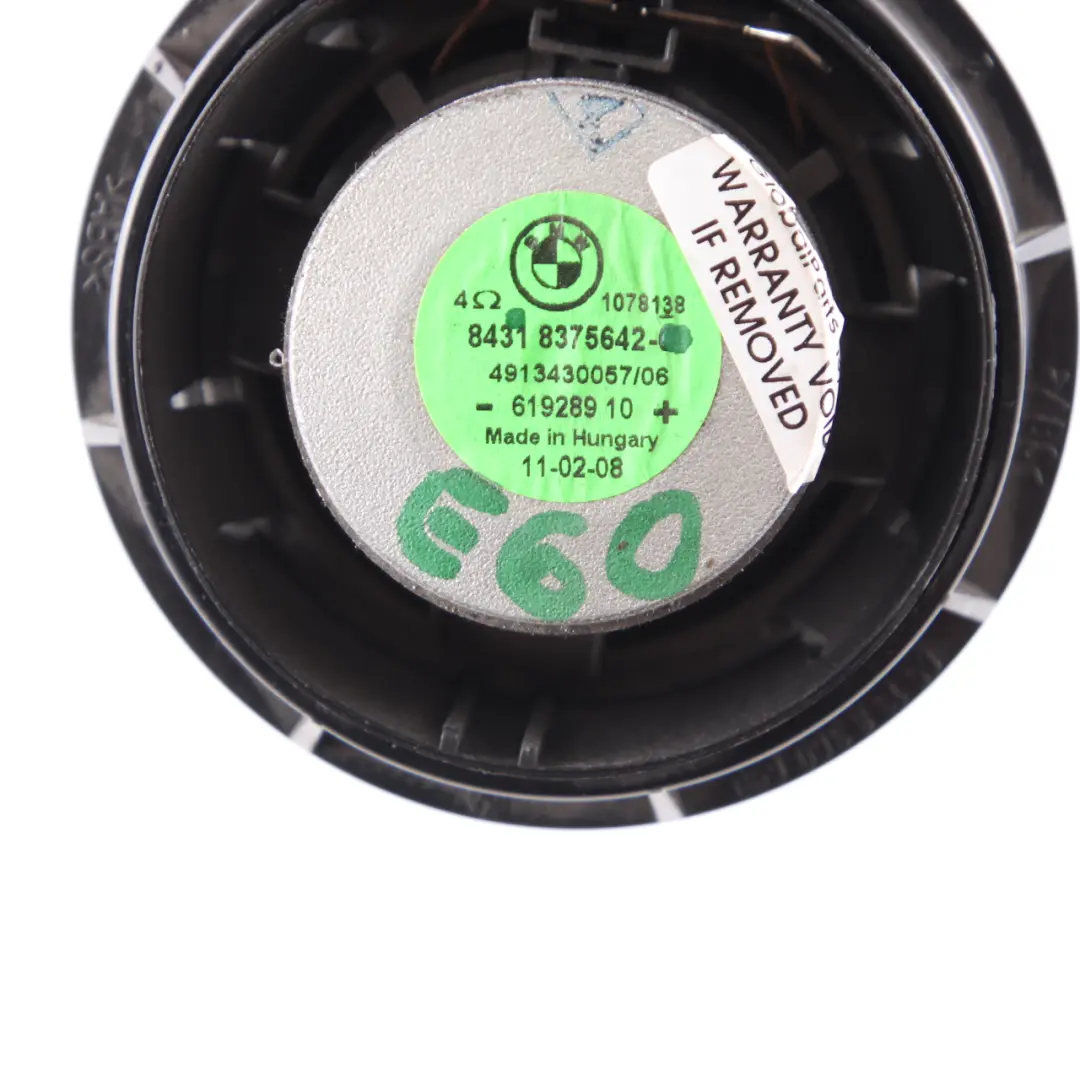 BMW E46 E60 E61 E63 E64 Haut-parleur main libre Teleph. - SKU 8375642 - Numéro de pièce 8375642