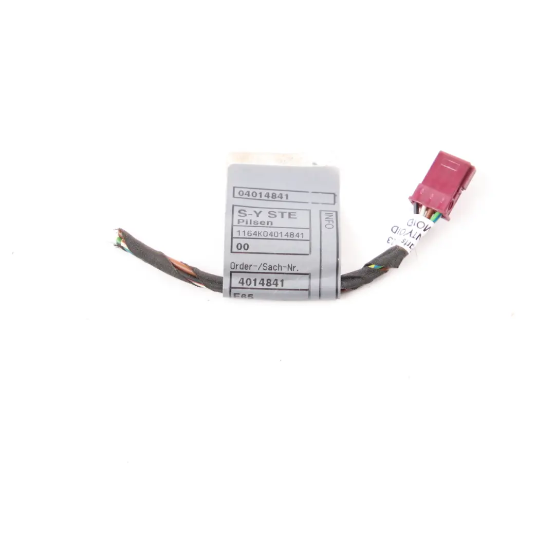 BMW E65 Light in Trunk Lid Right O/S Rear Lamp Plug Socket Wiring - SKU 8377240-4 - Part number 8377240