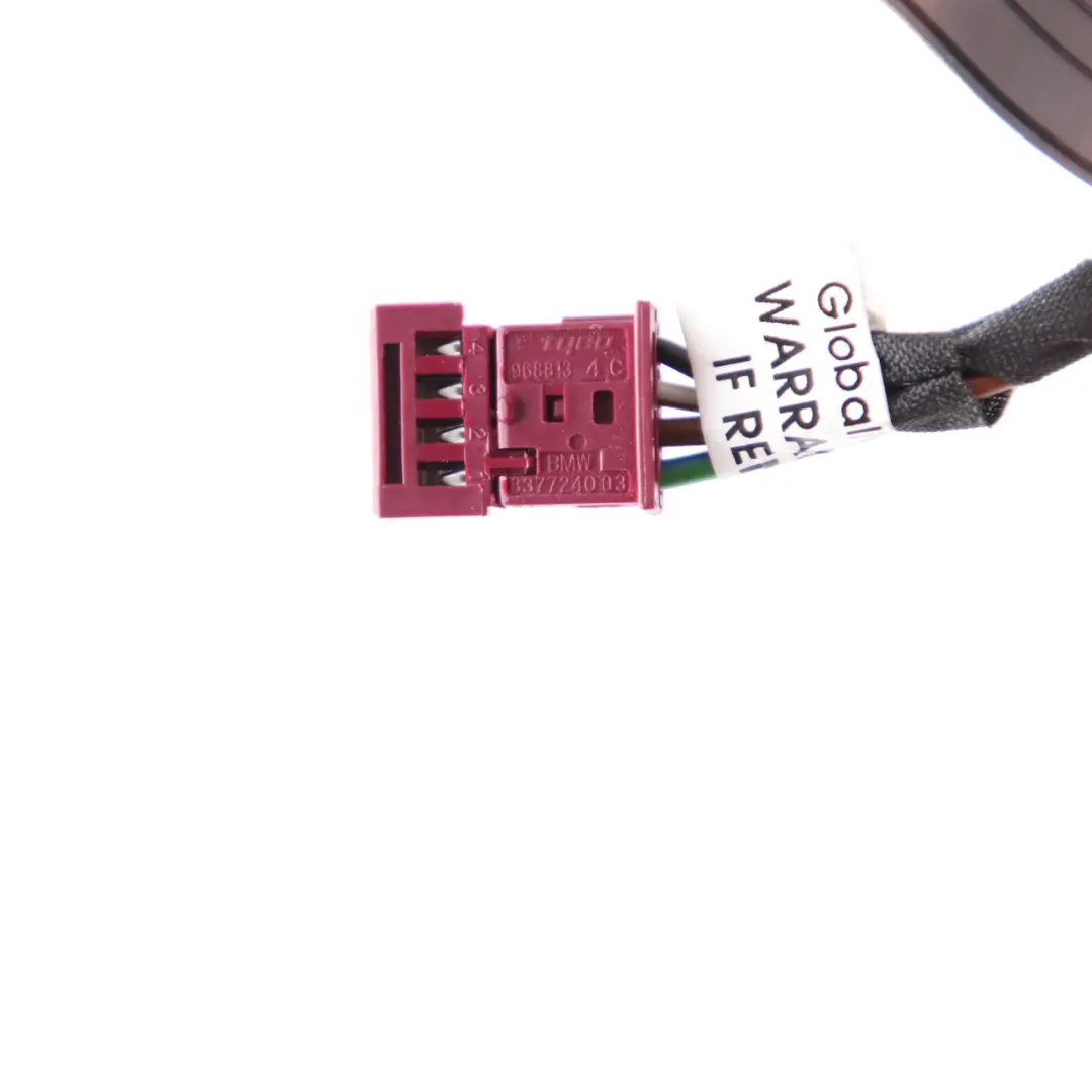 BMW E65 Light in Trunk Lid Right O/S Rear Lamp Plug Socket Wiring - SKU 8377240-4 - Part number 8377240