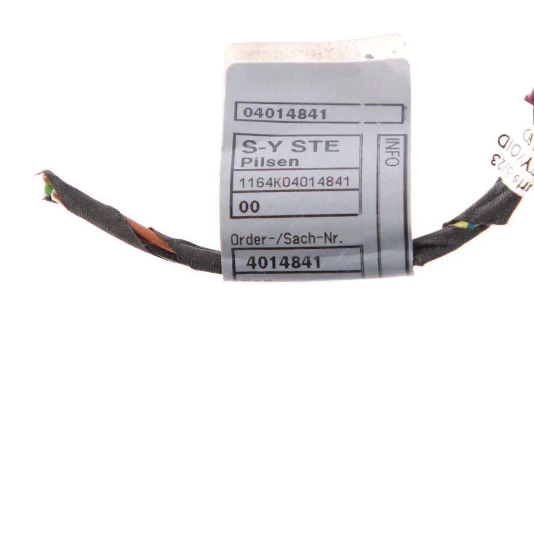 BMW E65 Light in Trunk Lid Right O/S Rear Lamp Plug Socket Wiring - SKU 8377240-4 - Part number 8377240