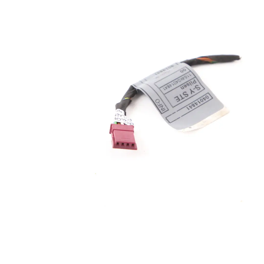 BMW E65 Light in Trunk Lid Right O/S Rear Lamp Plug Socket Wiring - SKU 8377240-4 - Part number 8377240