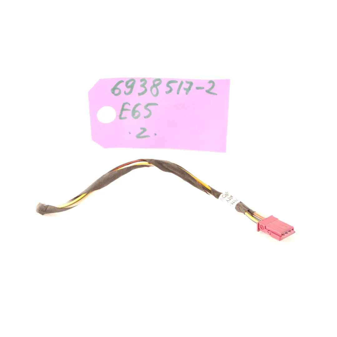 BMW E65 Light in Trunk Lid Left N/S Rear Lamp Plug Socket Wiring - SKU 8377240-5 - Part number 8377240
