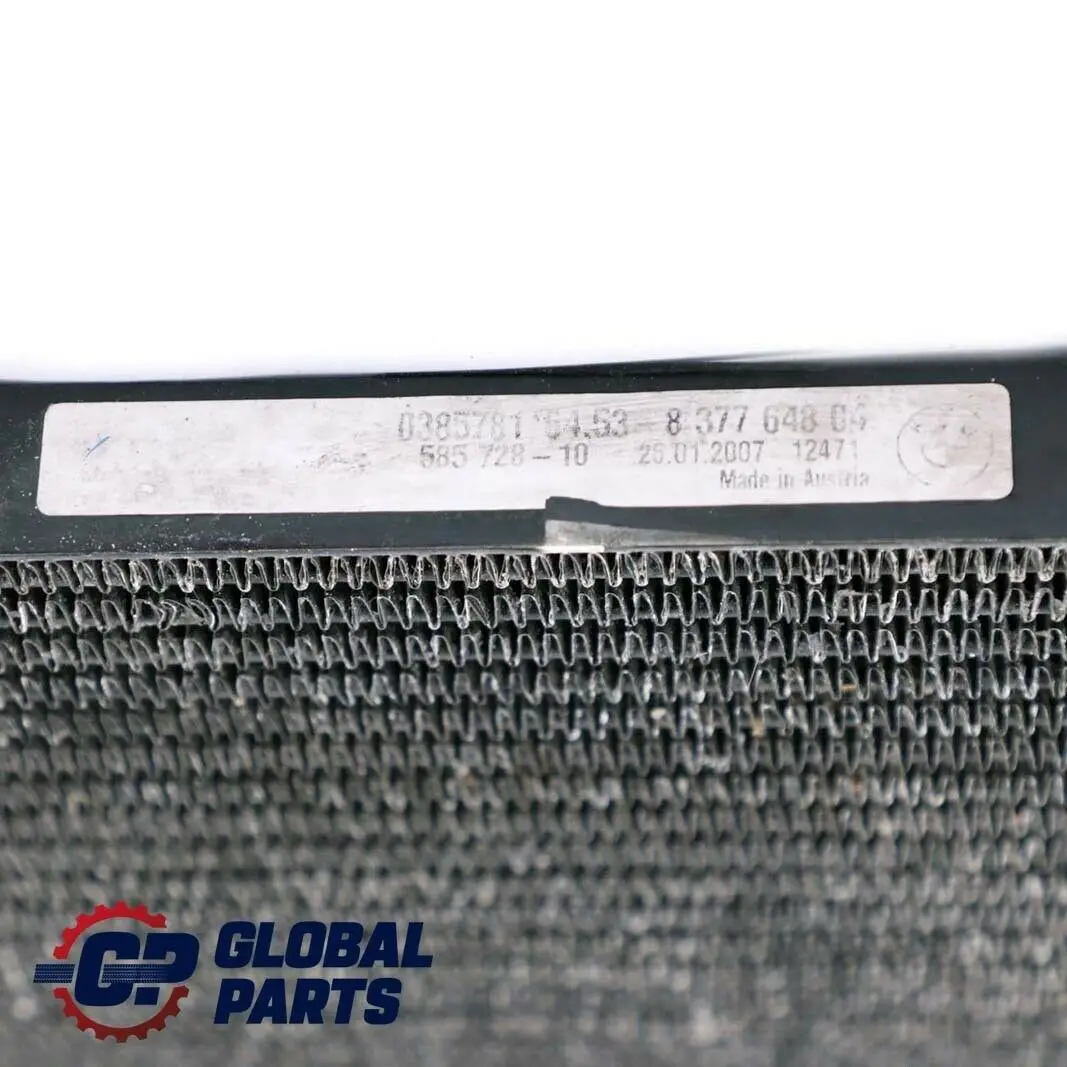 BMW E46 X3 E83 Diesel Condensador A/C Aire Acondicionado Radiador - SKU 8377648 - Número de pieza 64538377648