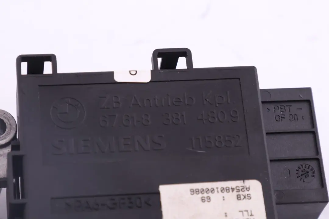 Antriebseinheit Schiebedach Mit Modul 8381480 für BMW X5 E39 E53 mit Teilenummer 8377939 BMW X5 E39 E53 Antriebseinheit Schiebedach Mit Modul 8381480 - SKU 8377939 - Teilenummer 8377939