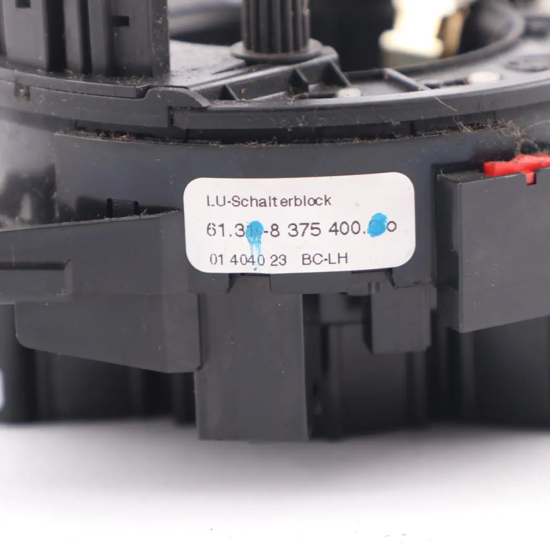 Interruttore ad Anello Scorrevole Gruppo di Sterzo per BMW X3 X5 Z4 E53 E83 E85 con numero di parte 8379091 BMW X3 X5 Z4 E53 E83 E85 Interruttore ad Anello Scorrevole Gruppo di Sterzo - SKU 8379091 - Numero di parte 8379091