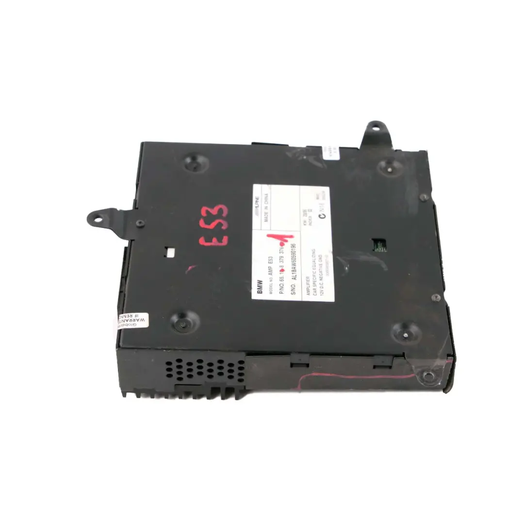 HiFi Audio Sound Speaker System Amplifier Amp Unit to BMW X5 Series E53 with Part number 8379376 BMW X5 Series E53 HiFi Audio Sound Speaker System Amplifier Amp Unit - SKU 8379376-1 - Part number 8379376