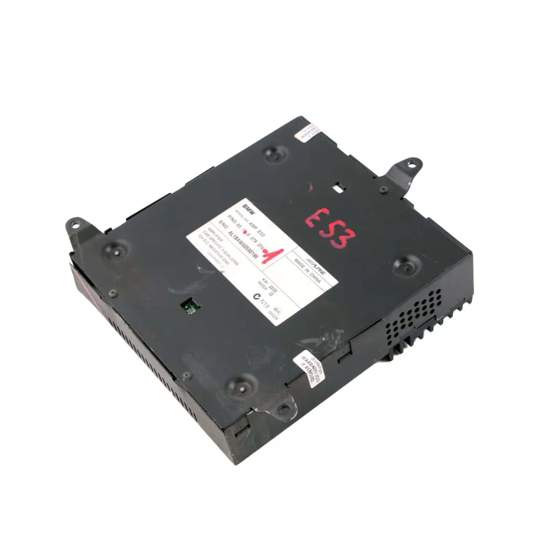 HiFi Audio Sound Speaker System Amplifier Amp Unit to BMW X5 Series E53 with Part number 8379376 BMW X5 Series E53 HiFi Audio Sound Speaker System Amplifier Amp Unit - SKU 8379376-1 - Part number 8379376