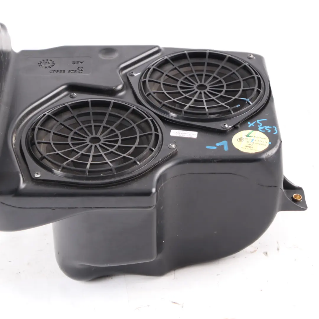 Audio Speaker Subwoofer Hifi System Professional to BMW X5 Series E53 Rear with Part number 6915157 BMW X5 Series E53 Rear Audio Speaker Subwoofer Hifi System Professional - SKU 8379378-1 - Part number 6915157