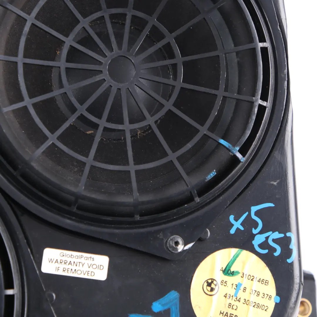 Audio Speaker Subwoofer Hifi System Professional to BMW X5 Series E53 Rear with Part number 6915157 BMW X5 Series E53 Rear Audio Speaker Subwoofer Hifi System Professional - SKU 8379378-1 - Part number 6915157