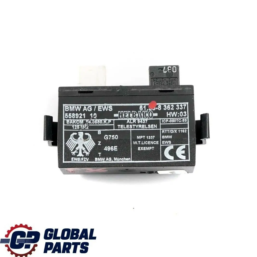 Recepteur emetteur Module de Controle 8362337 pour BMW E36 E38 E39 à propos du numéro de pièce 8379502 BMW E36 E38 E39 Recepteur emetteur Module de Controle 8362337 - SKU 8379502-1 - Numéro de pièce 8379502