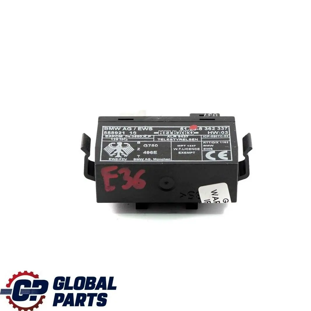BMW 3 5 7 Series E36 E38 E39 Key Transmitter Receiver Module Unit 8362337 - SKU 8379502-1 - Part number 8379502