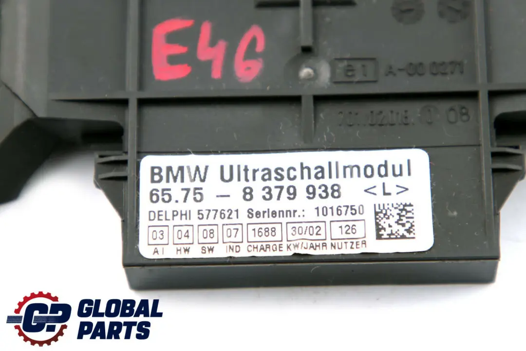 Ultraschall-Modul für BMW 3 er E46 mit Teilenummer 8379938 BMW 3 er E46 Ultraschall-Modul - SKU 8379938 - Teilenummer 8379938