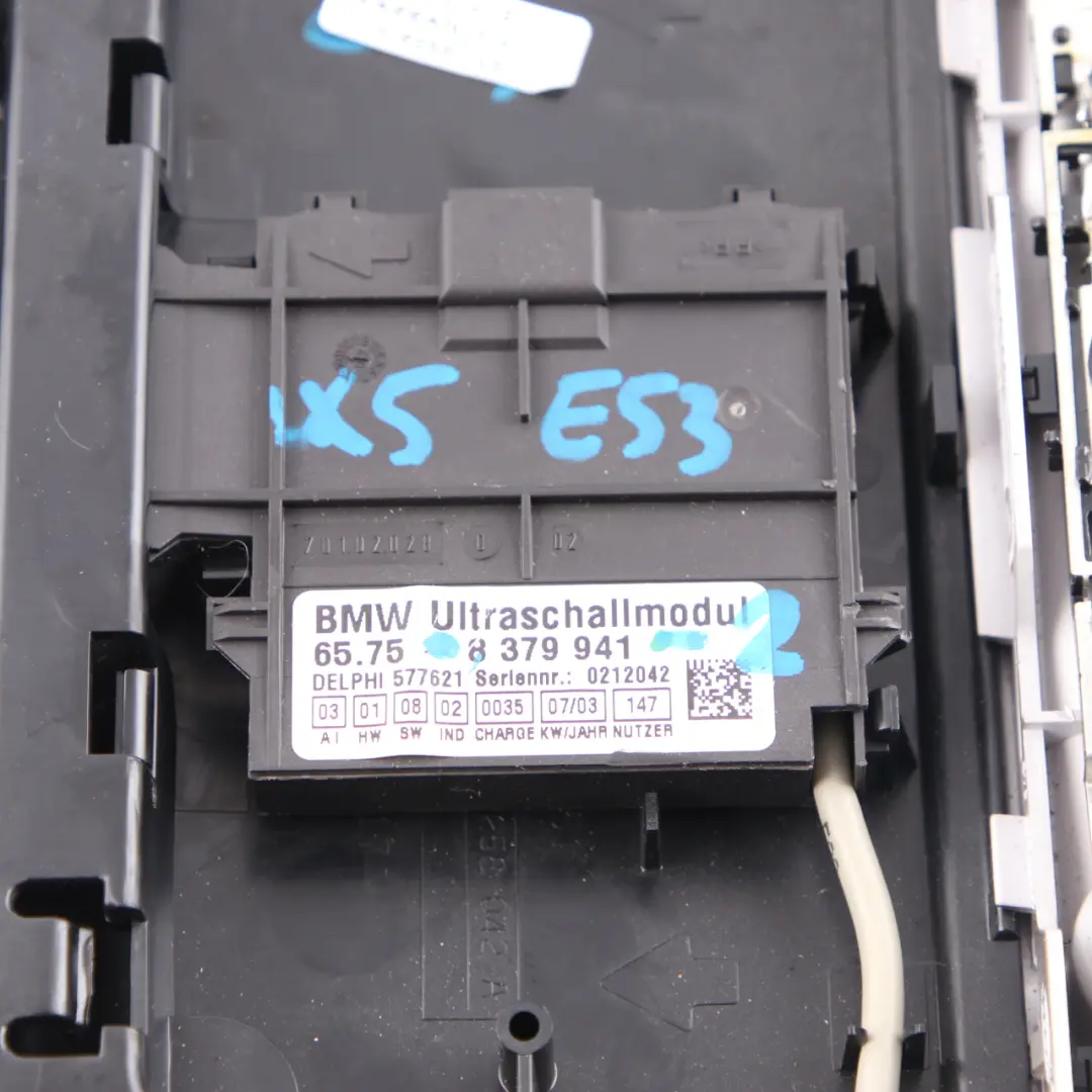 Module de Capteur d'Alarme Lampe de Lecture de Toit Intérieur pour BMW X5 E53 à propos du numéro de pièce 8379941 BMW X5 E53 Module de Capteur d'Alarme Lampe de Lecture de Toit Intérieur - SKU 8379941-2 - Numéro de pièce 8379941