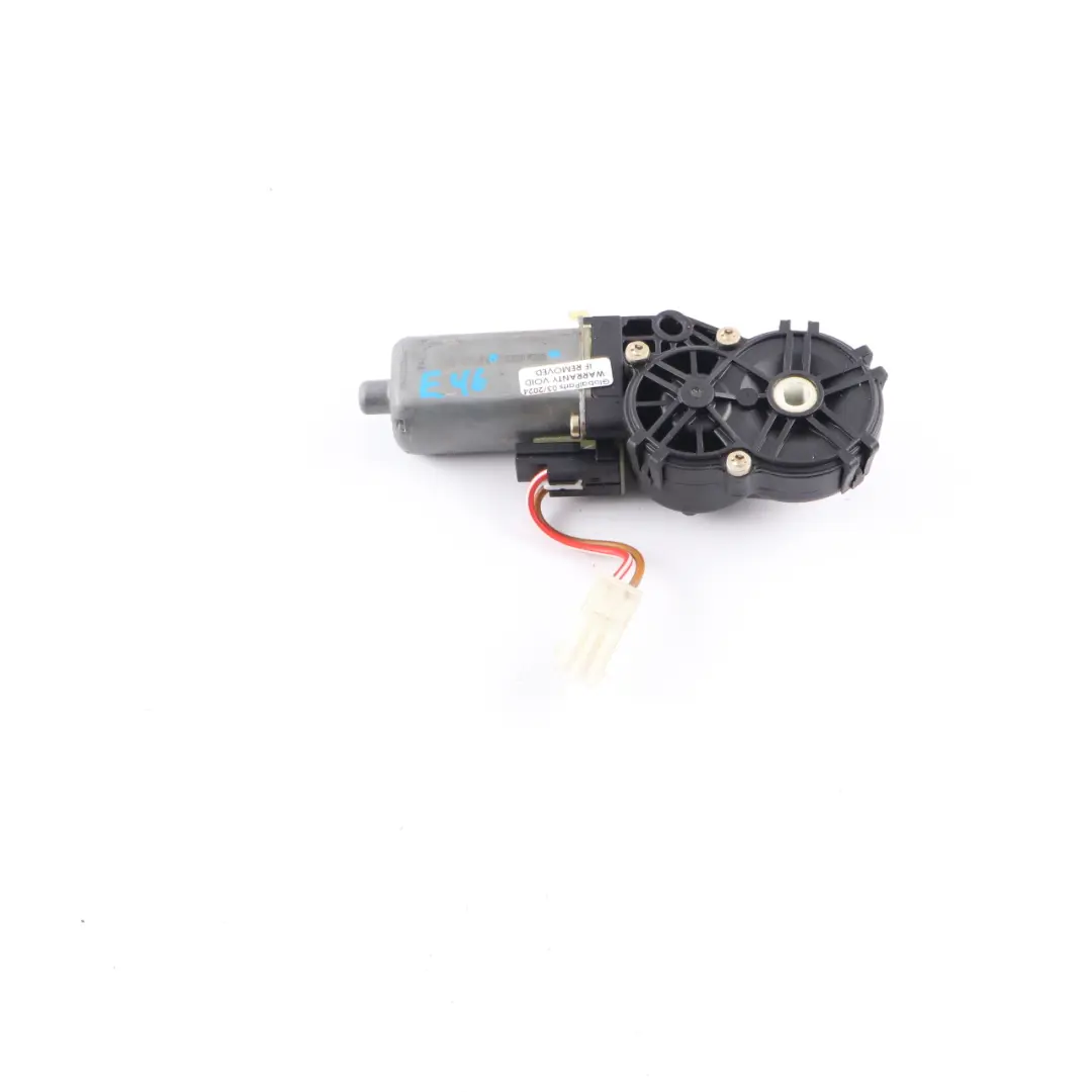 Folding Roof Top Mechanism Motor Drive to Motor BMW E46 Convertible with Part number 8380036 Motor BMW E46 Convertible Folding Roof Top Mechanism Motor Drive - SKU 8380036 - Part number 8380036