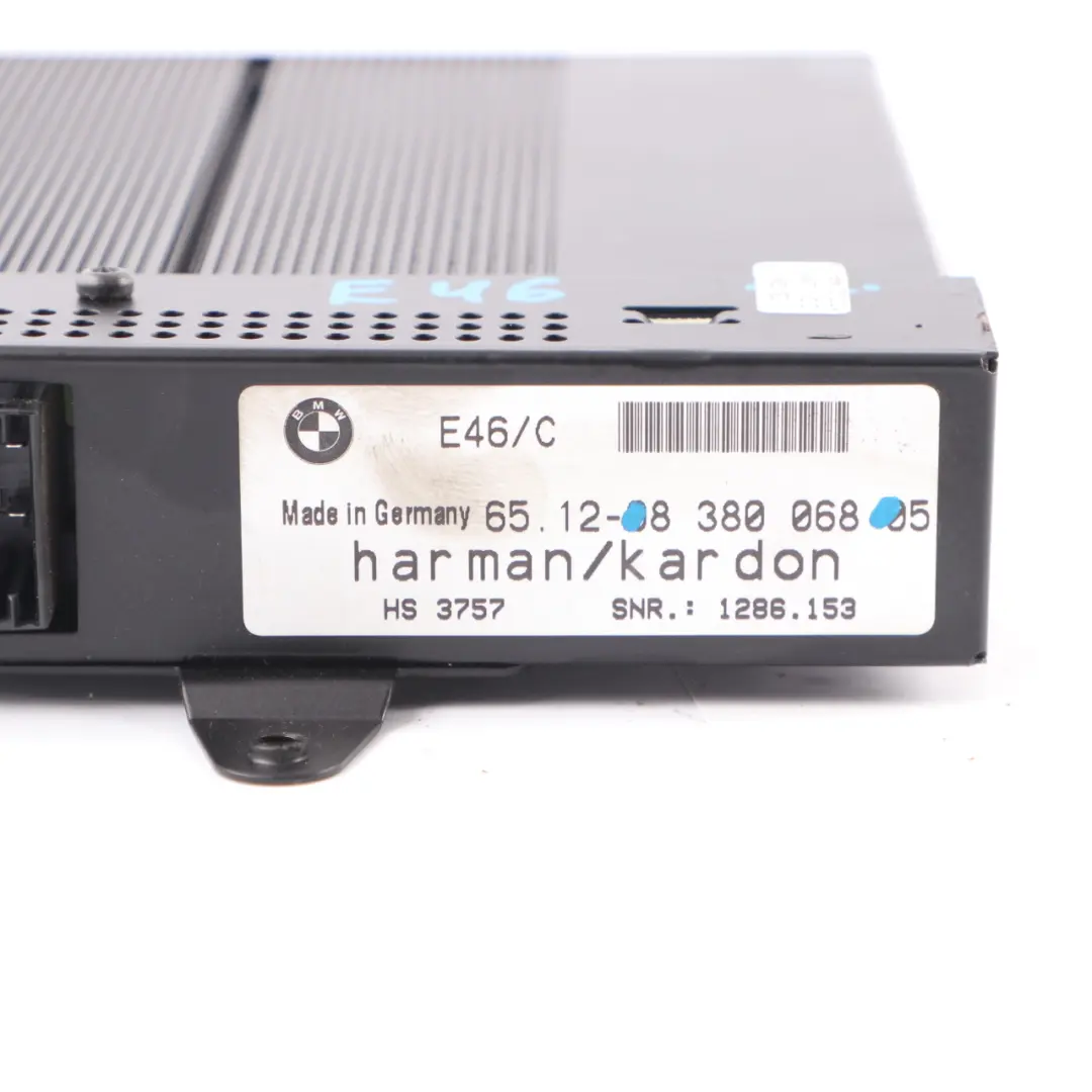 BMW E46 Amplificatore audio Hifi Harman Kardon Sound System - SKU 8380068 - Numero di parte 8380068