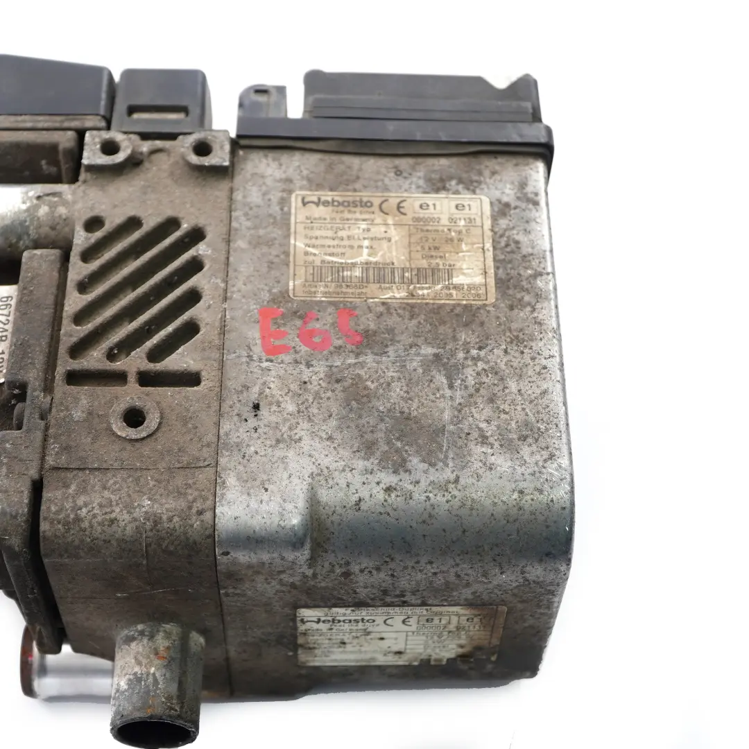 M57 M57N 3.0d Diesel Webasto Zuheizgerät für BMW X5 E53 mit Teilenummer 8381207 BMW X5 E53 M57 M57N 3.0d Diesel Webasto Zuheizgerät - SKU 8381207-1 - Teilenummer 8381207