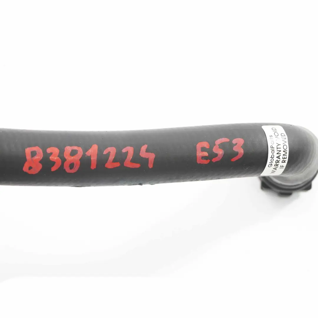  Hose Pipe BMW X5 E53 3.0d M57N Engine Inlet Heater Coolant Auxiliary - SKU 8381224 - Part number 8381224