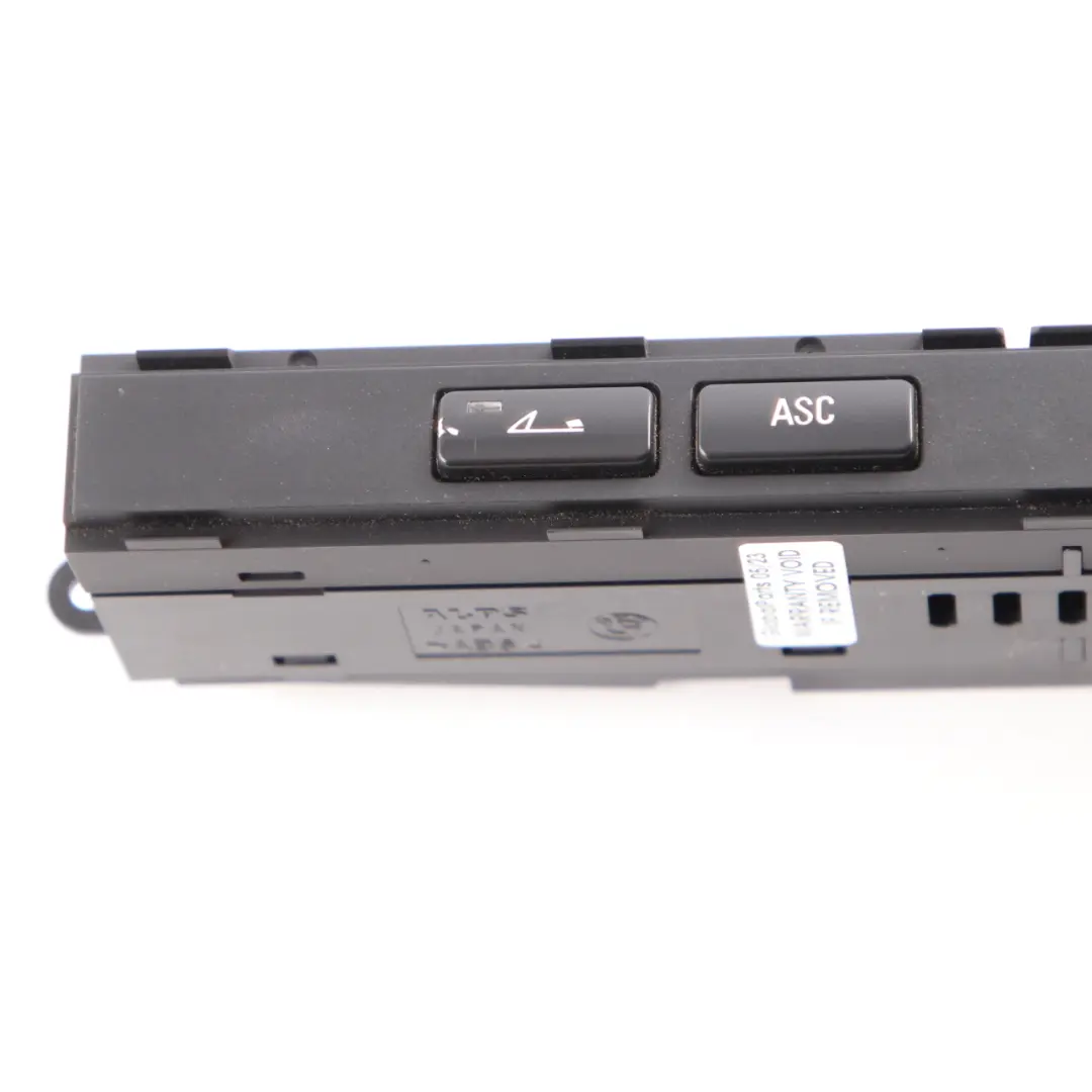 Switch Panel Control Unit ASC Folding Top Button to BMW E46 Convertible with Part number 8381279 BMW E46 Convertible Switch Panel Control Unit ASC Folding Top Button - SKU 8381279 - Part number 8381279