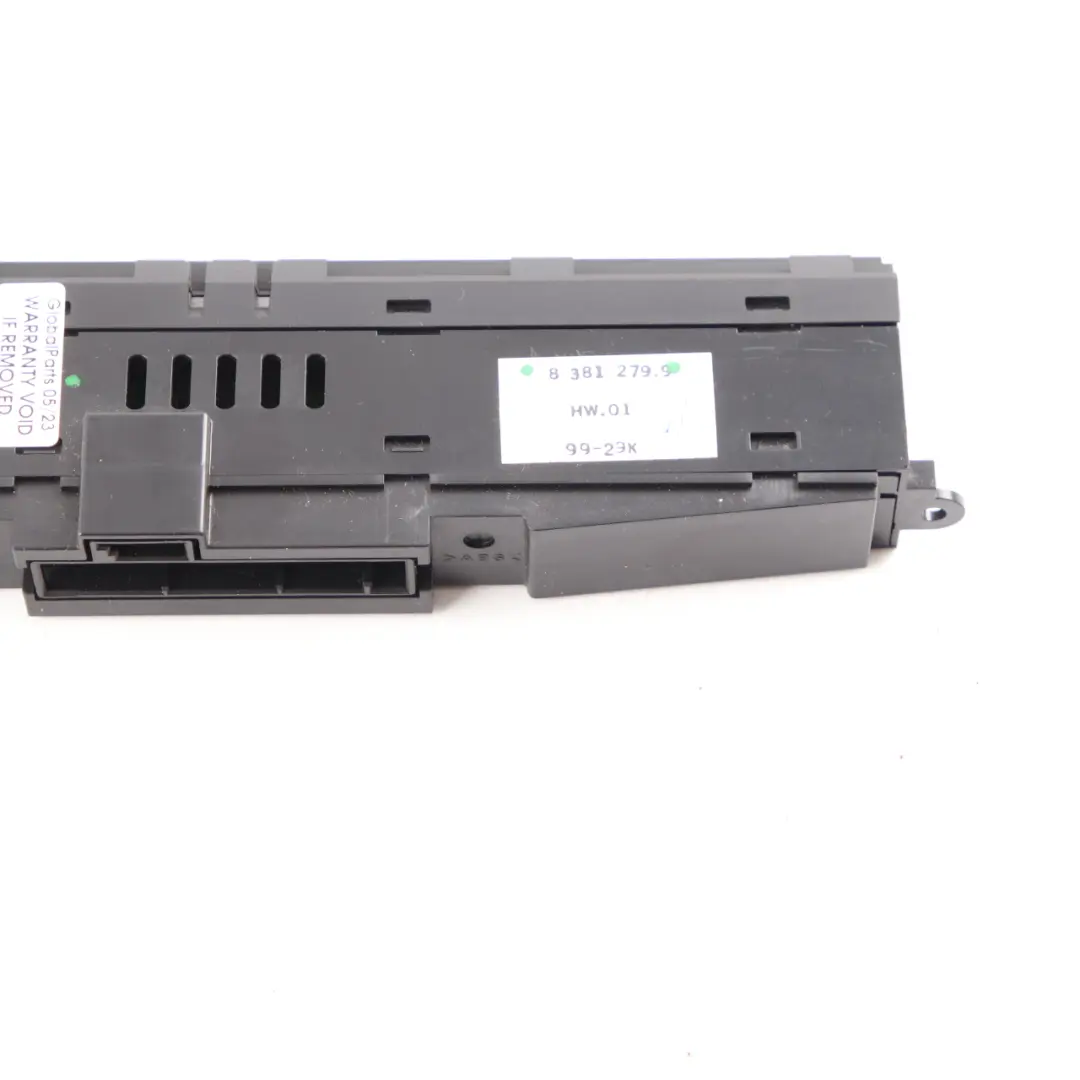 Switch Panel Control Unit ASC Folding Top Button to BMW E46 Convertible with Part number 8381279 BMW E46 Convertible Switch Panel Control Unit ASC Folding Top Button - SKU 8381279 - Part number 8381279