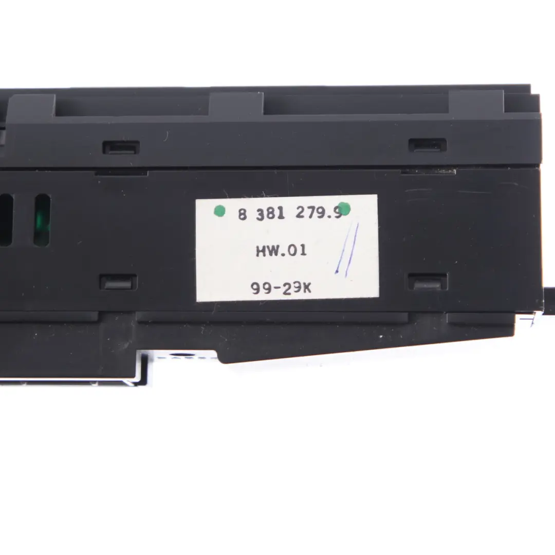Switch Panel Control Unit ASC Folding Top Button to BMW E46 Convertible with Part number 8381279 BMW E46 Convertible Switch Panel Control Unit ASC Folding Top Button - SKU 8381279 - Part number 8381279