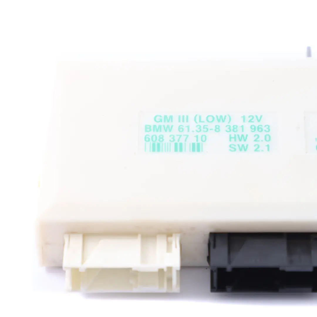 Benzina M52 523i Modulo di controllo della carrozzeria per BMW E39 con numero di parte 8381963 BMW E39 Benzina M52 523i Modulo di controllo della carrozzeria - SKU 8381963 - Numero di parte 8381963