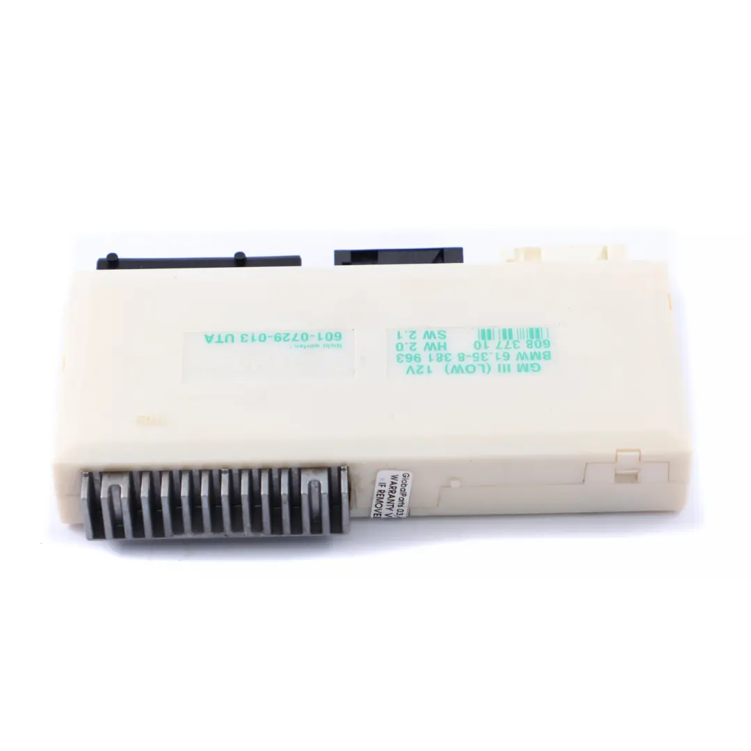 BMW E39 Gasolina M52 523i Módulo de control de la carrocería - SKU 8381963 - Número de pieza 8381963