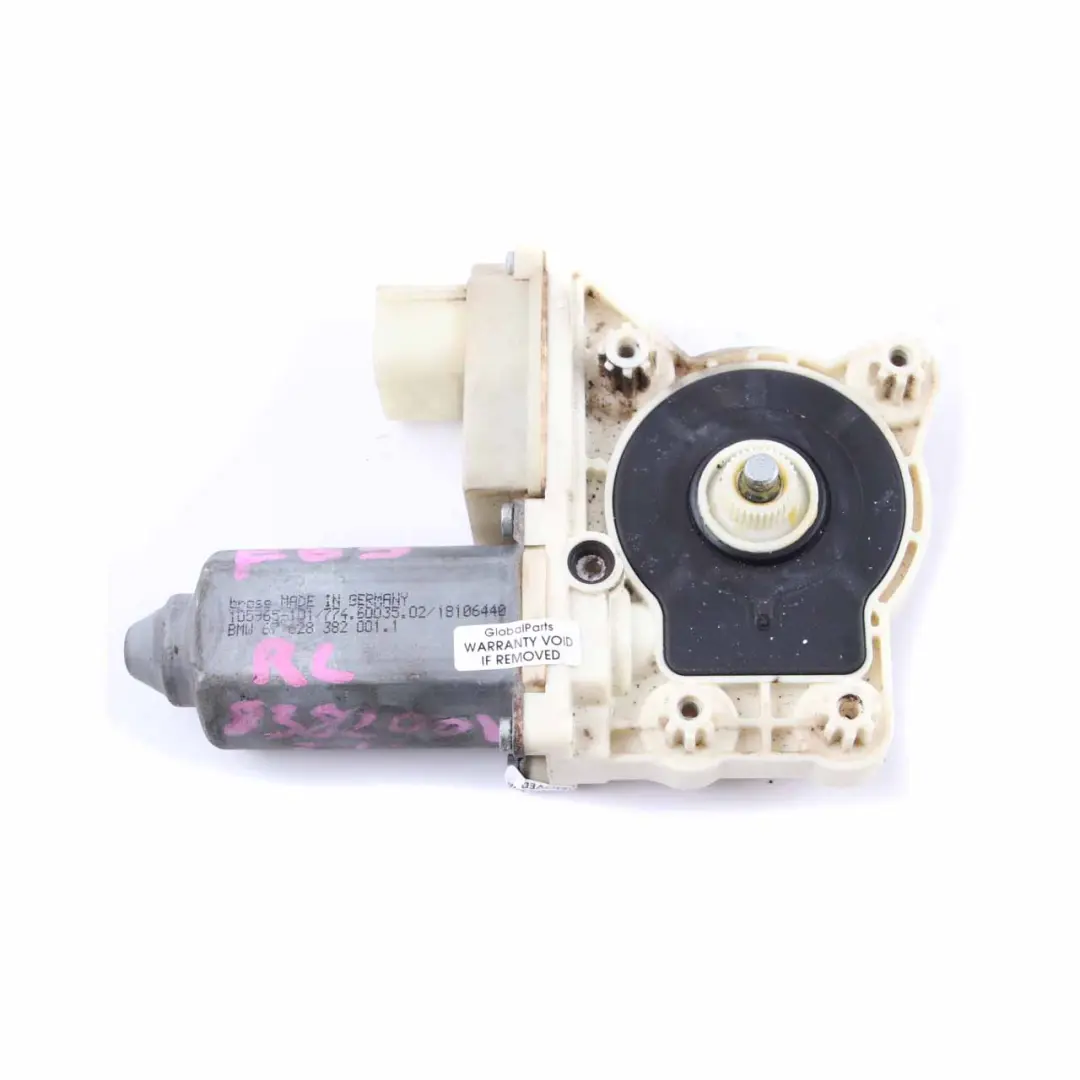 Lève Vitre Moteur Avant Arrière Gauche Door Drive Actuator pour BMW E65 à propos du numéro de pièce 8382001 BMW E65 Lève Vitre Moteur Avant Arrière Gauche Door Drive Actuator - SKU 8382001 - Numéro de pièce 8382001