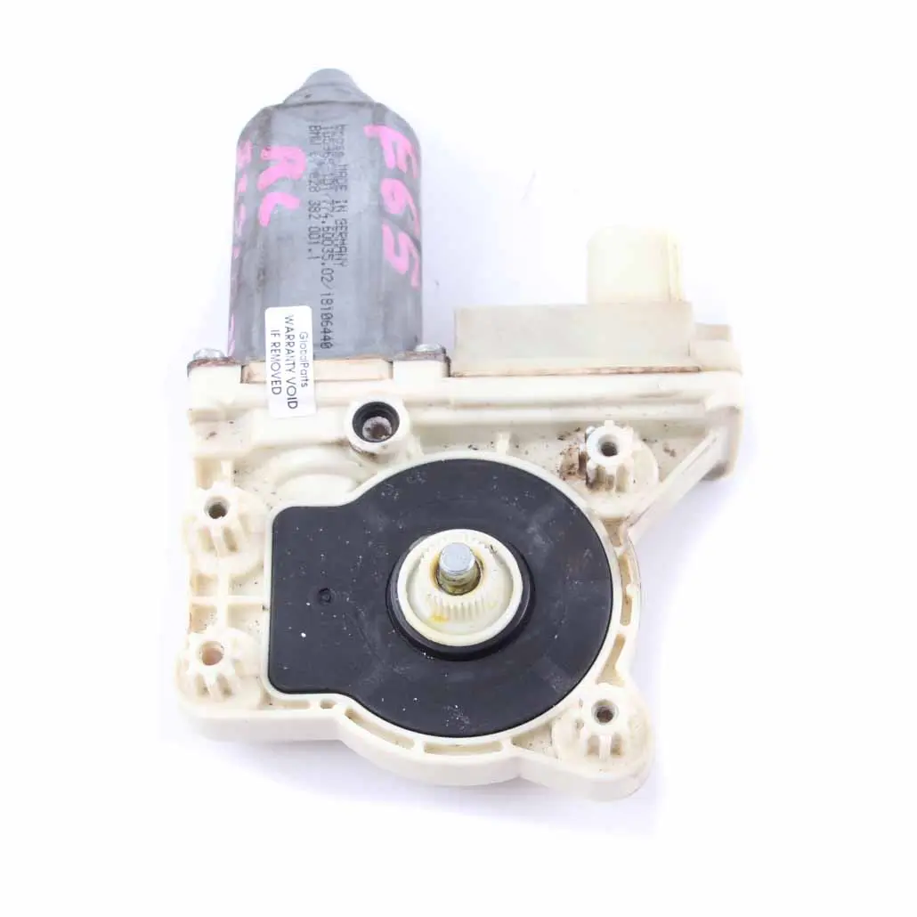 Window Lifter Motor Front Rear Left N/S Door Drive Actuator to BMW E65 with Part number 8382001 BMW E65 Window Lifter Motor Front Rear Left N/S Door Drive Actuator - SKU 8382001 - Part number 8382001