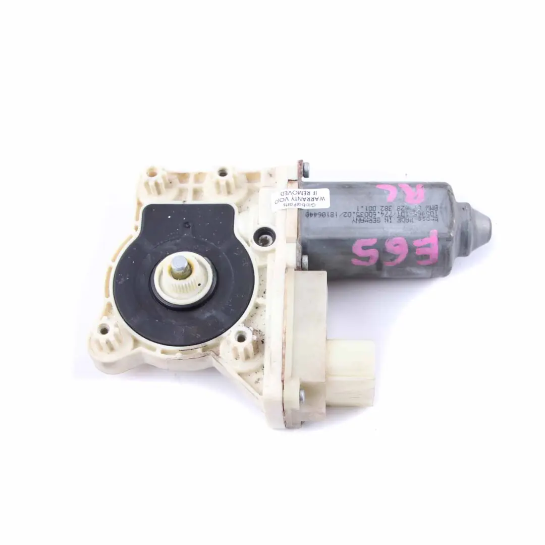 Window Lifter Motor Front Rear Left N/S Door Drive Actuator to BMW E65 with Part number 8382001 BMW E65 Window Lifter Motor Front Rear Left N/S Door Drive Actuator - SKU 8382001 - Part number 8382001