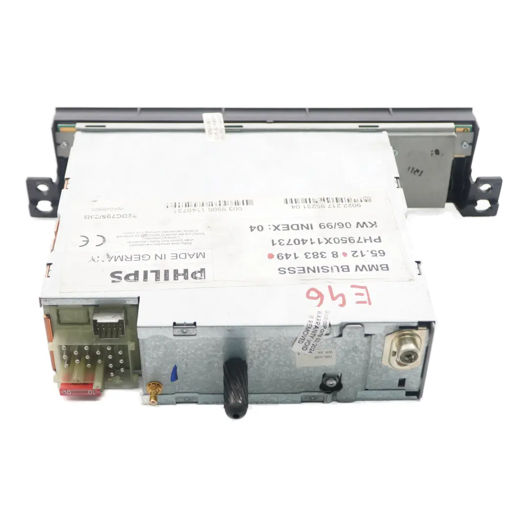 Radio Business Cassette Player Audio Control Head Unit pour BMW E46 à propos du numéro de pièce 8383149 BMW E46 Radio Business Cassette Player Audio Control Head Unit - SKU 8383149 - Numéro de pièce 8383149