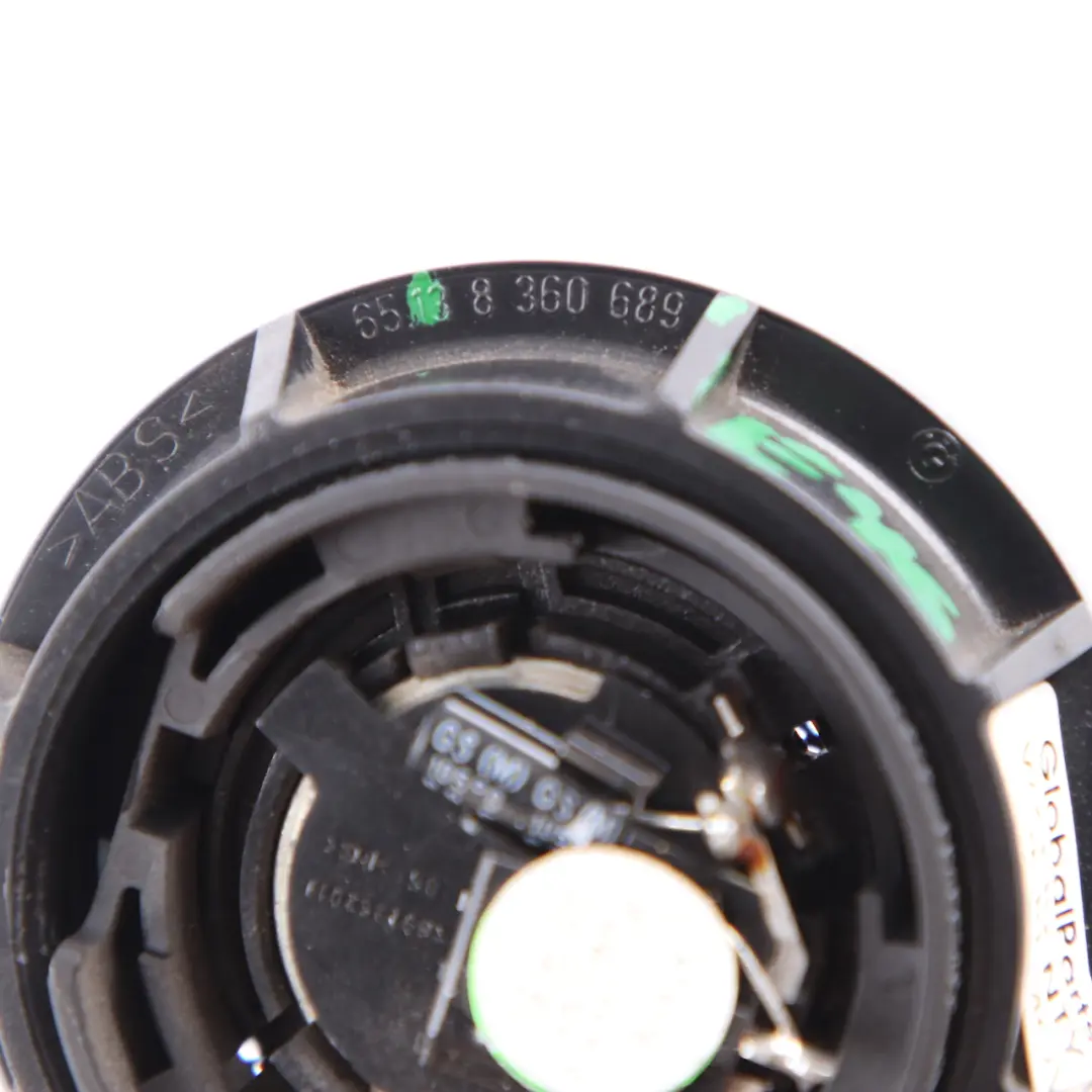 BMW E46 Convertible Stereo Speaker Tweeter Rear Left Right N/O/S Black 8360689 - SKU 8383972 - Part number 8383972