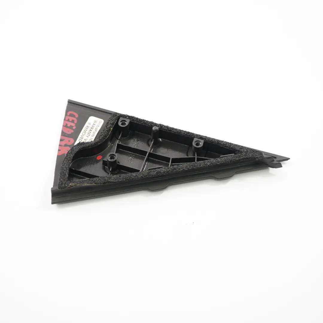 Kia Ceed C-Pillar Door Cover Rear Right O/S Triangle Black - SKU 83840-1H000 - Part number 83840-1H000