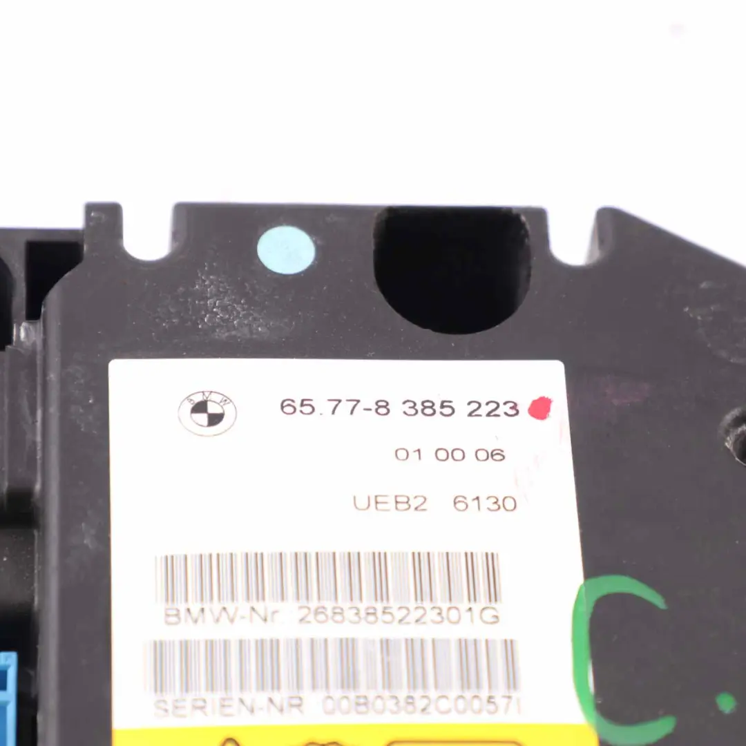Sensore ribaltamento Modulo di controllo per BMW E46 Cabrio con numero di parte 8385223 BMW E46 Cabrio Sensore ribaltamento Modulo di controllo - SKU 8385223 - Numero di parte 8385223