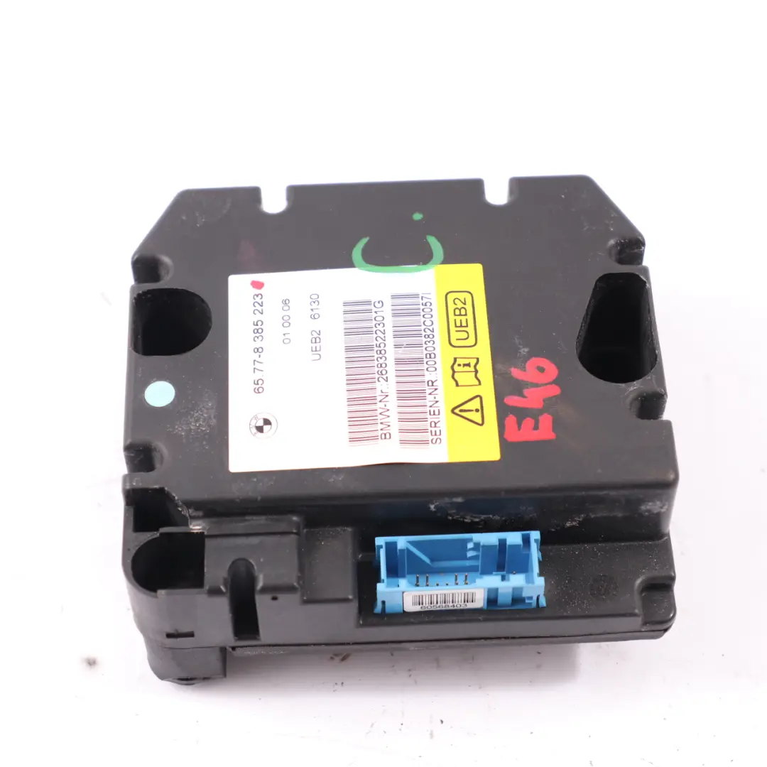 BMW E46 Convertible Rollover Sensor Control Unit Module - SKU 8385223 - Part number 8385223