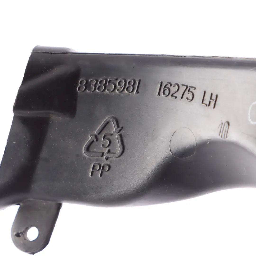 Tubo Canal De Drenaje De Agua Tubo Delantero Izquierdo para BMW X5 E53 con número de pieza 8385981 BMW X5 E53 Tubo Canal De Drenaje De Agua Tubo Delantero Izquierdo - SKU 8385981 - Número de pieza 8385981