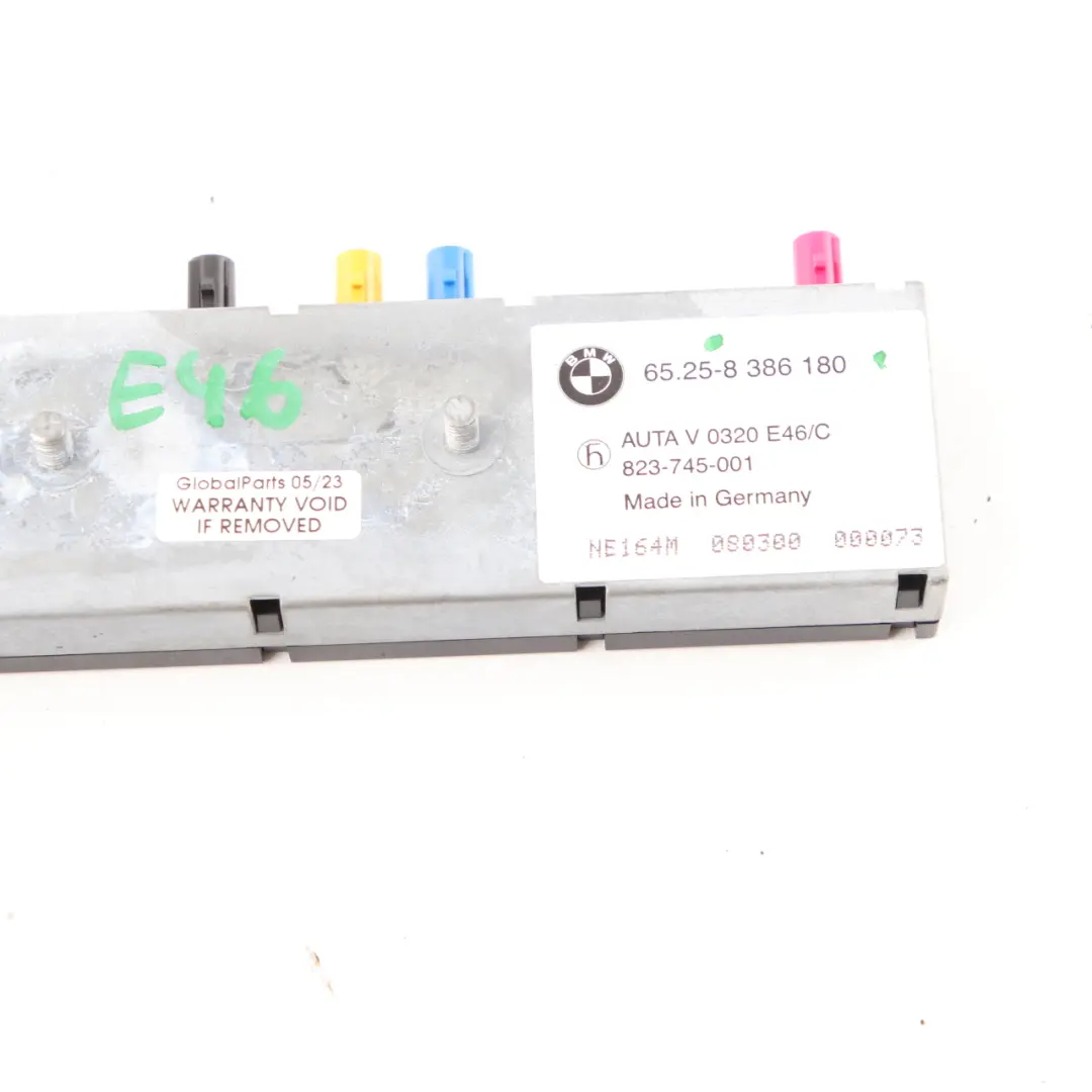 BMW E46 Convertible Radio Antenna Aerial Amplifier Diversity Module - SKU 8386180 - Part number 8386180