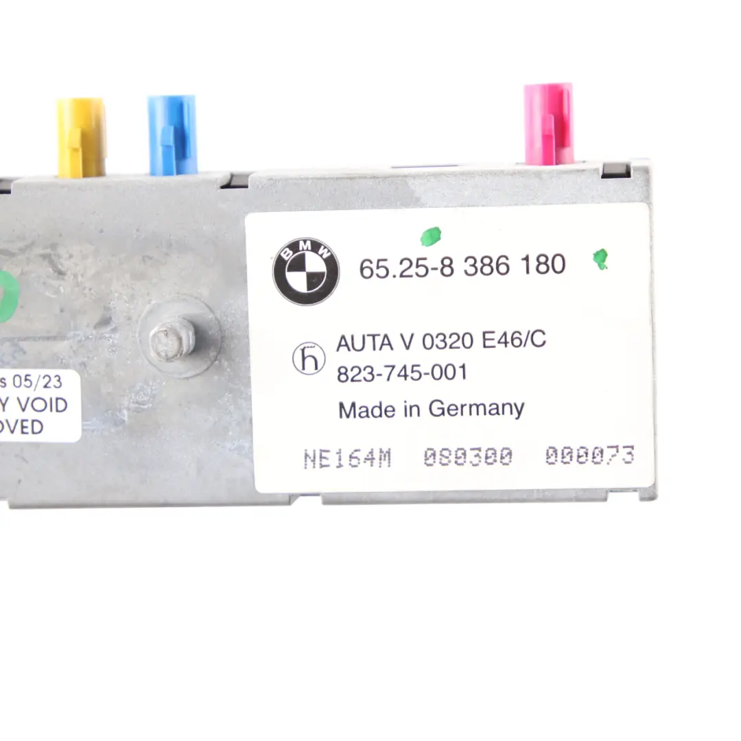 Radio Antenna Aerial Amplifier Diversity Module to BMW E46 Convertible with Part number 8386180 BMW E46 Convertible Radio Antenna Aerial Amplifier Diversity Module - SKU 8386180 - Part number 8386180