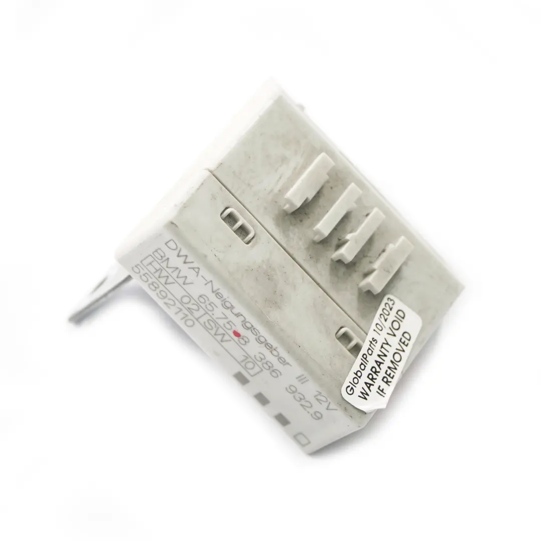 Indicador inclinación Alarma Sensor inclinación Módulo control para BMW E46 con número de pieza 8386932 BMW E46 Indicador inclinación Alarma Sensor inclinación Módulo control - SKU 8386932 - Número de pieza 8386932