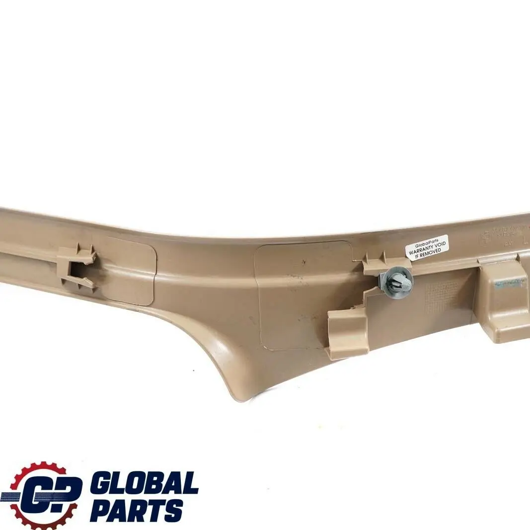 BMW X5 Series E53 Rear Left Side N/S Entrance Door Sill Cover Hellbeige - SKU 8402109 - Part number 8254295