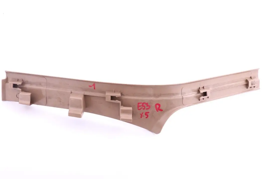 BMW X5 er E53 Blende Einstieg Hinten Rechts Hellbeige Beige 8402110 - SKU 8402110-1 - Teilenummer 8254296