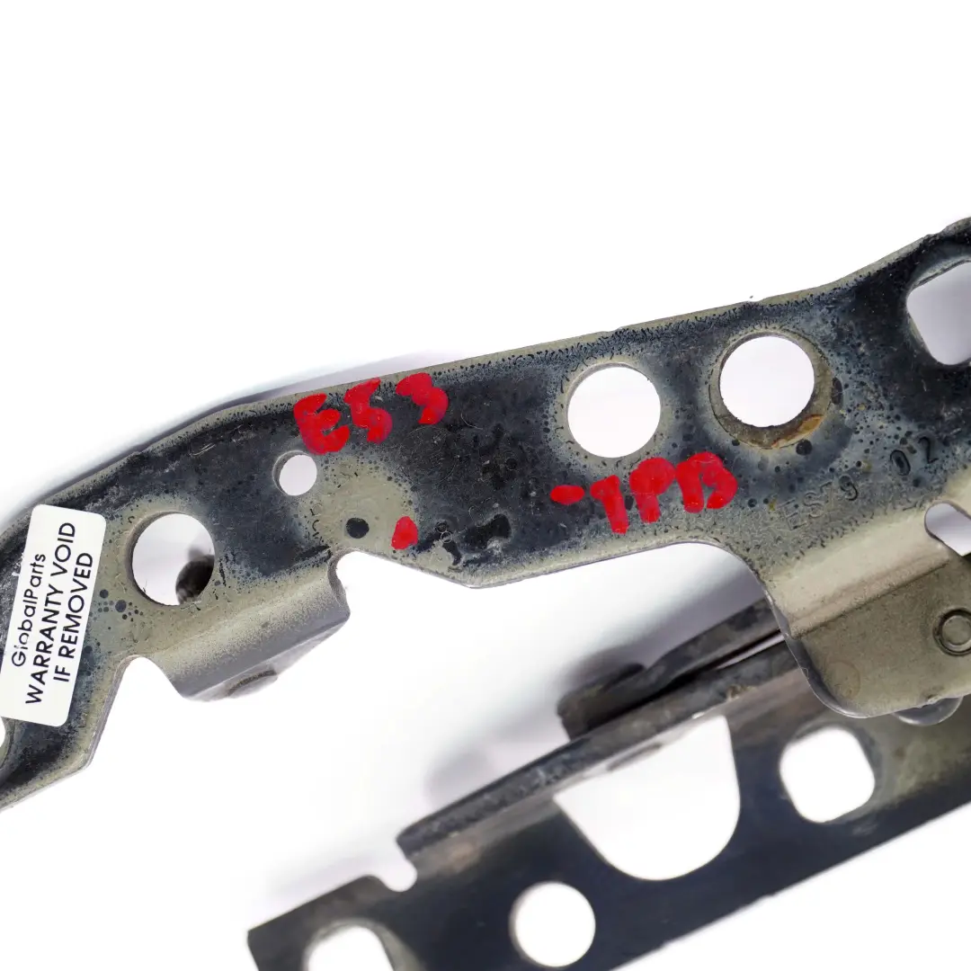 BMW X5 E53 Left Engine Hood Hinge Bonnet N/S Topasblau Metallic - 354 - SKU 8402173-TPB - Part number 8402173