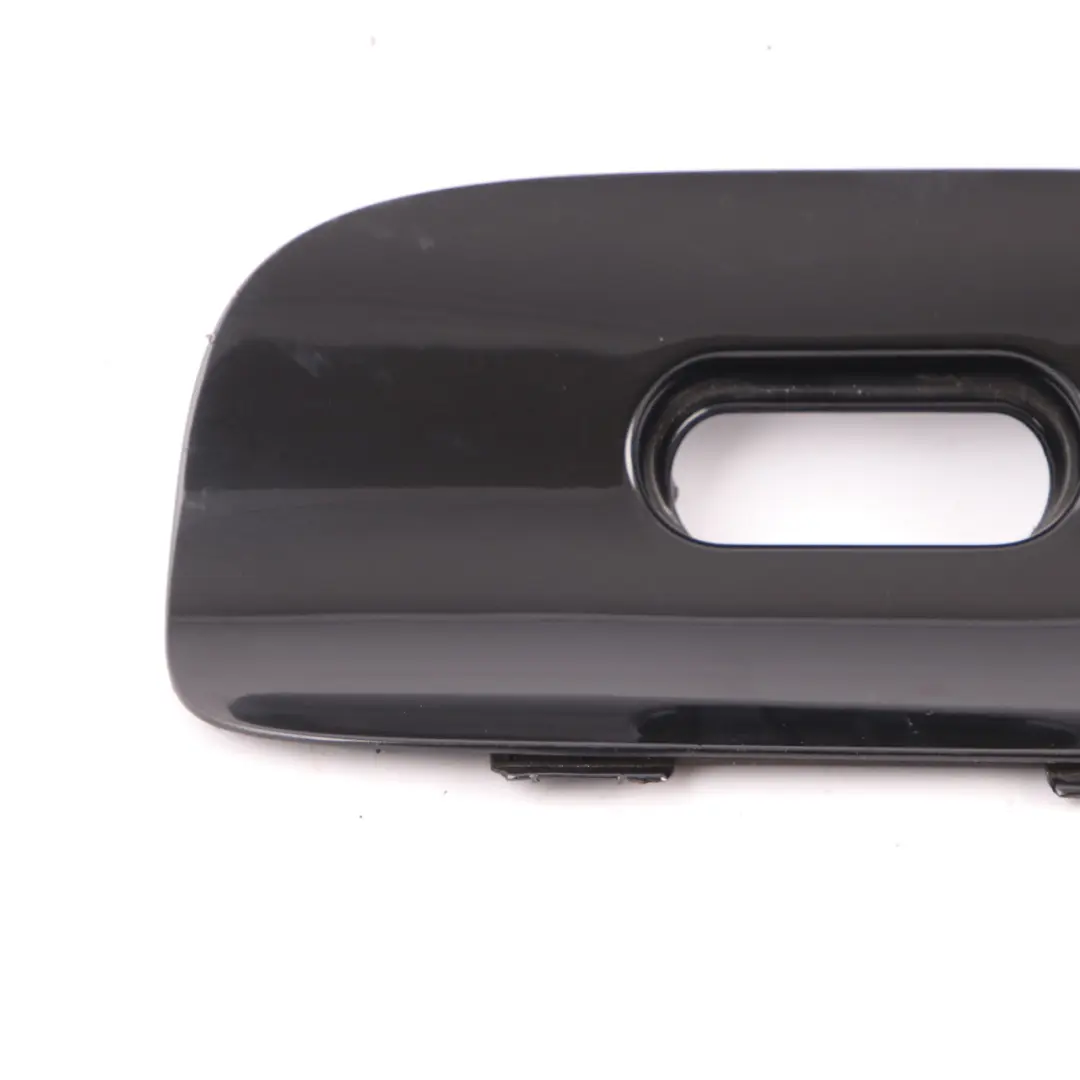 BMW X5 E53 Rear Bumper Cover Flap Trailer Hitch Mount Black Sapphire 475 - SKU 8402327-BS - Part number 8402327