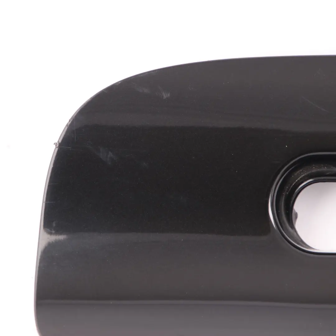 Bumper Cover Flap Trailer Hitch Mount Black Sapphire 475 to BMW X5 E53 Rear with Part number 8402327 BMW X5 E53 Rear Bumper Cover Flap Trailer Hitch Mount Black Sapphire 475 - SKU 8402327-BS - Part number 8402327