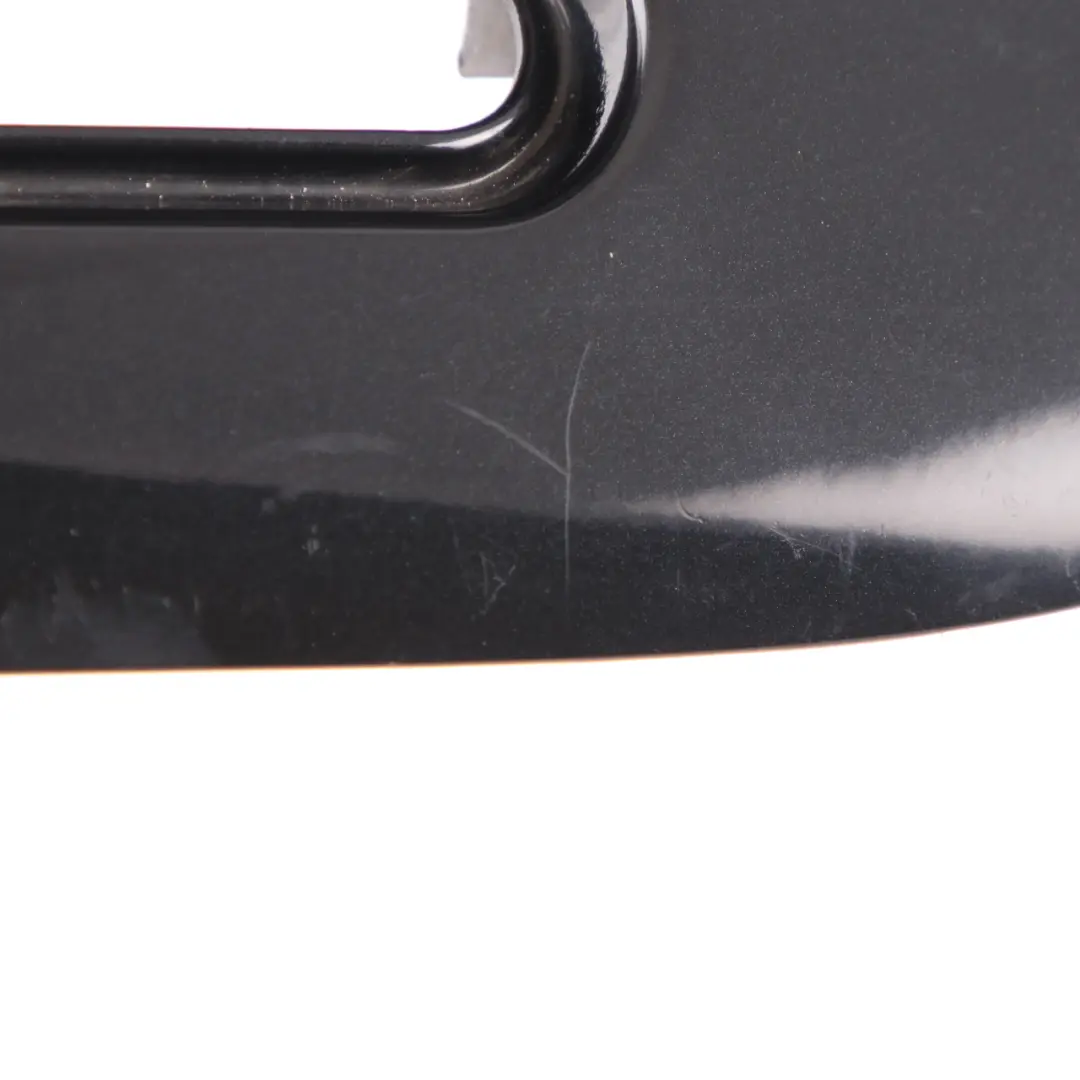 BMW X5 E53 Rear Bumper Cover Flap Trailer Hitch Mount Black Sapphire 475 - SKU 8402327-BS - Part number 8402327