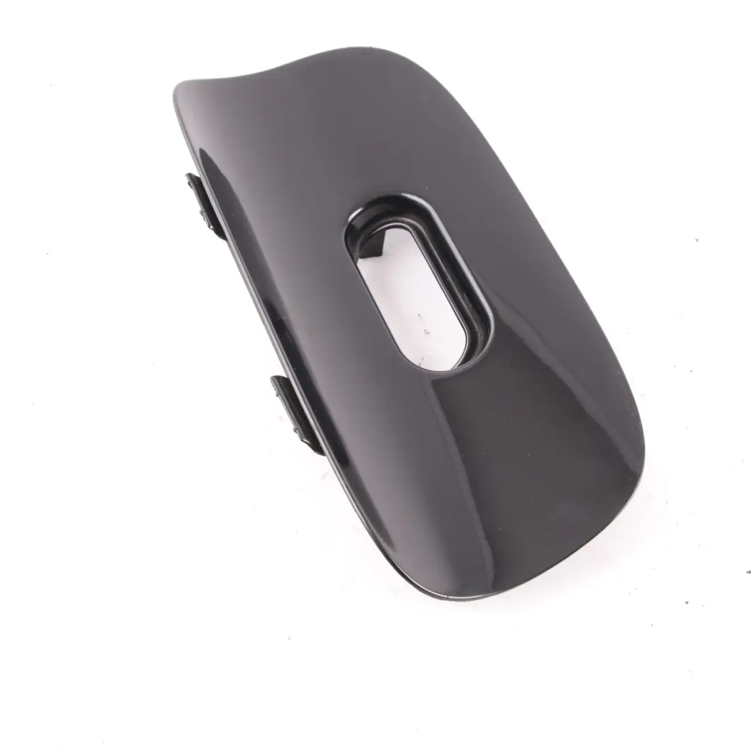 BMW X5 E53 Rear Bumper Cover Flap Trailer Hitch Mount Black Sapphire 475 - SKU 8402327-BS - Part number 8402327