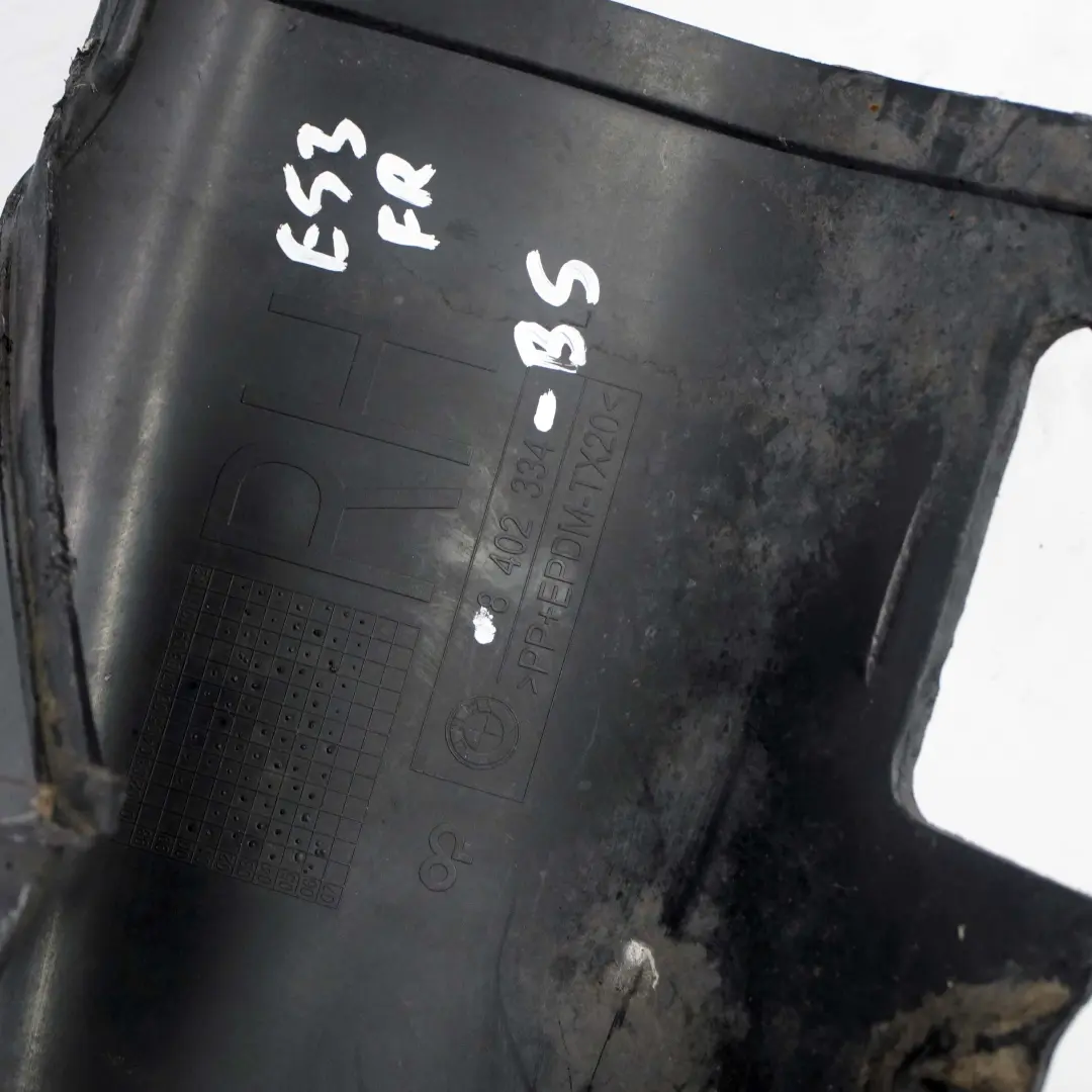 Copertura Passaruota Anteriore Destra Nero Zaffiro 475 per BMW X5 E53 con numero di parte 8402334 BMW X5 E53 Copertura Passaruota Anteriore Destra Nero Zaffiro 475 - SKU 8402334-BS - Numero di parte 8402334