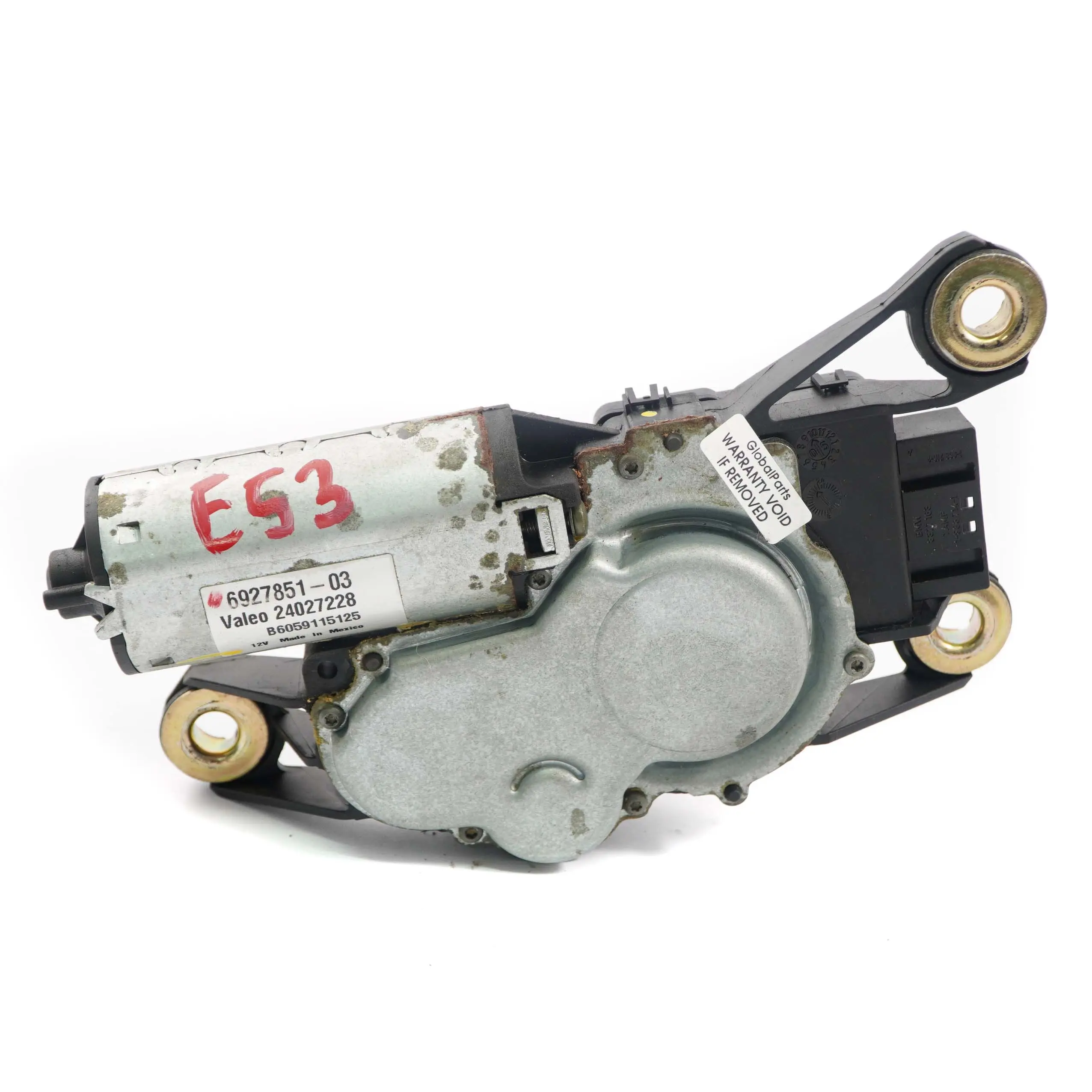BMW E53 Motor del limpiaparabrisas trasero Valeo 8402372 6927851